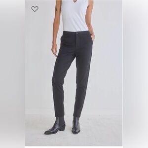 Ruti The Comfort Trouser Straight Leg Pants, Sz. Various, Color Black